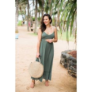 AERIE Cutout Maxi Dress